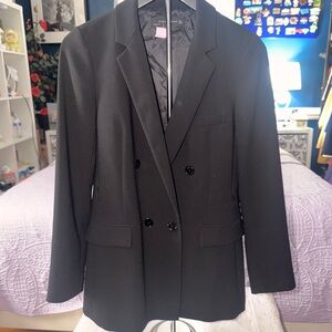 Zara Woman Black Tailored Blazer